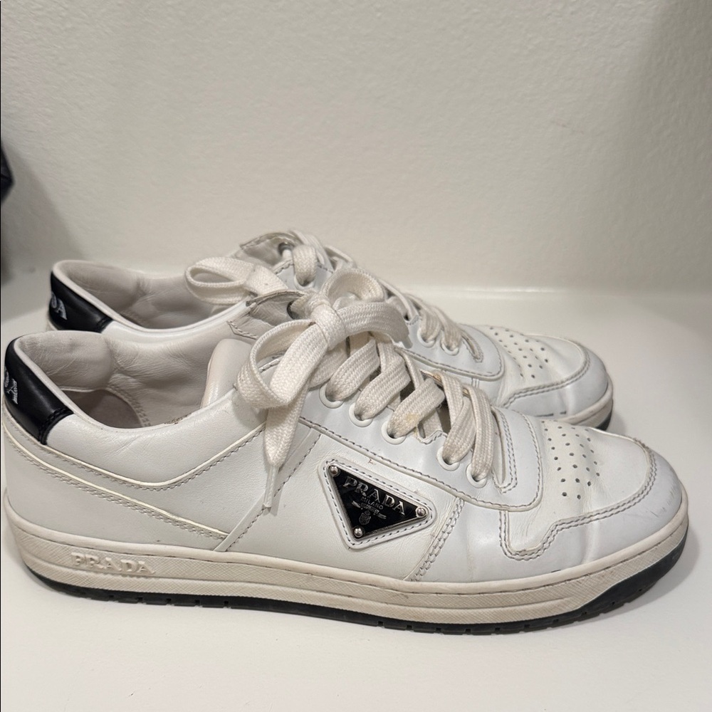 Prada White Sneakers size 38 women’s